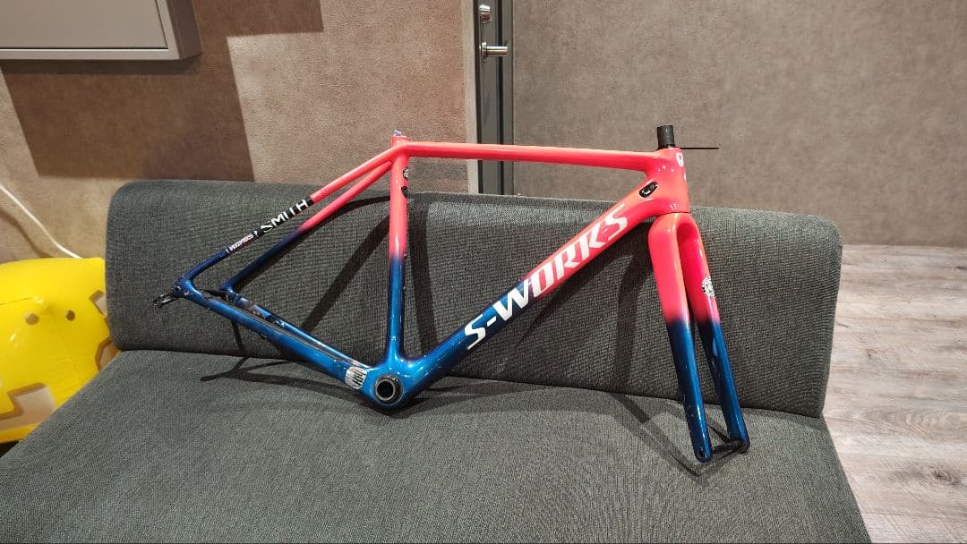 【ジャンク】2019 S-Works CruX Frameset　49size