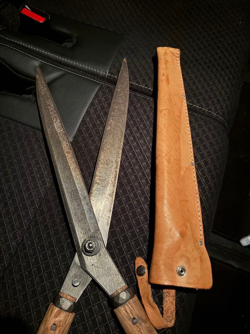 鋼典　刈込鋏　両手ハサミ