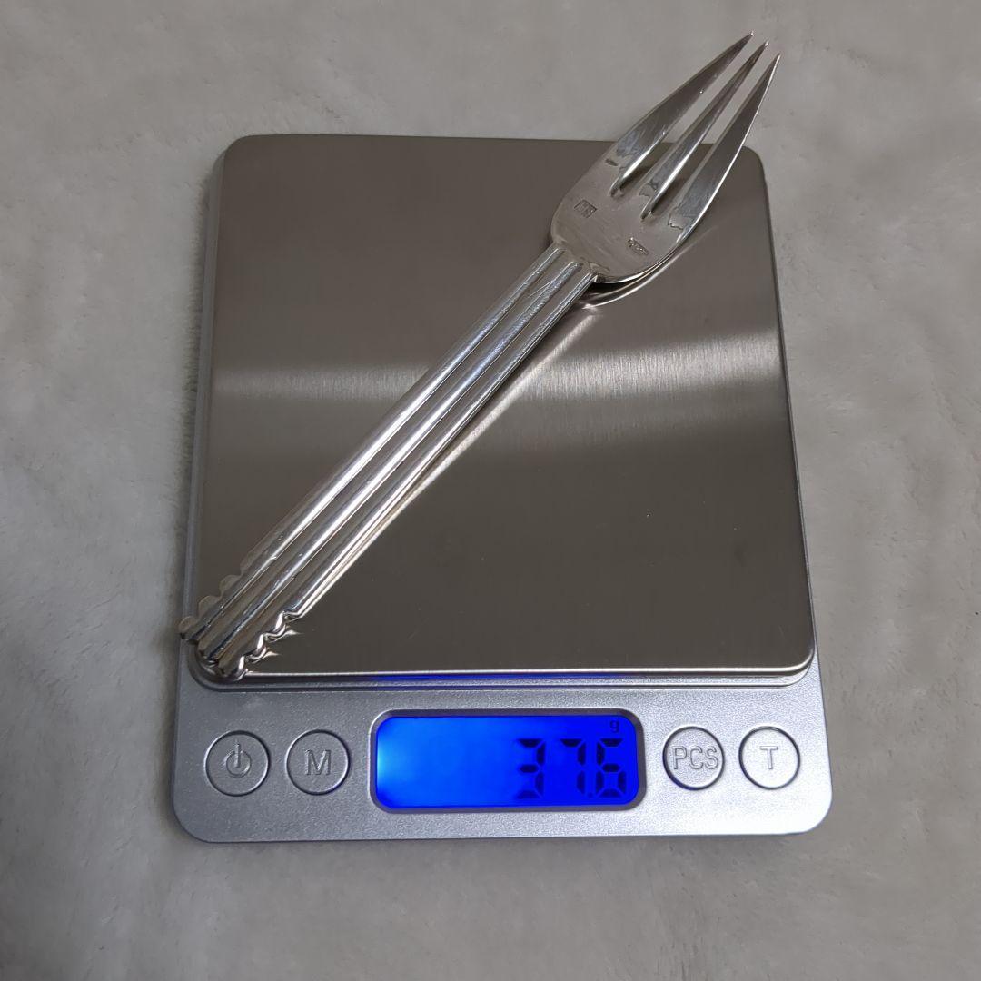 高級ピュイフォルカ　Puiforcat　フォーク　シルバープレート　2本セット