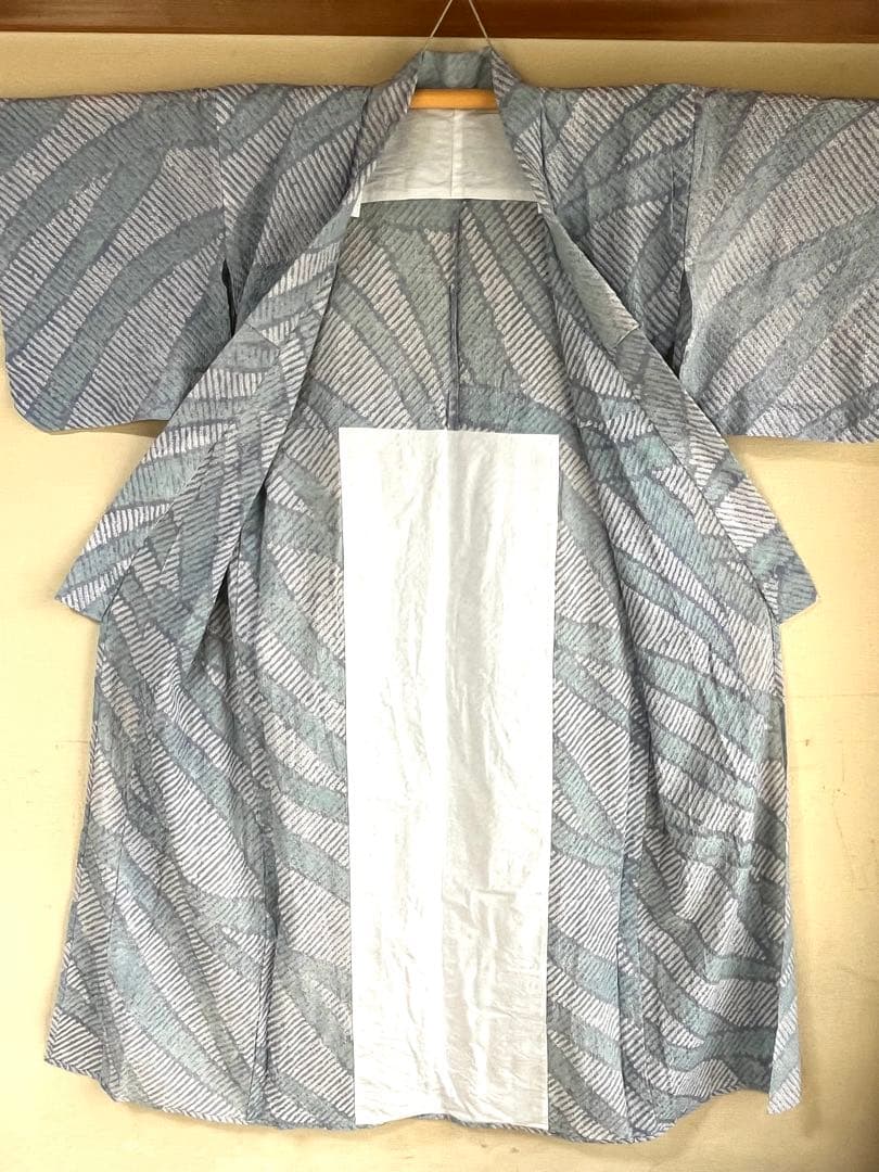 有松鳴海絞り　浴衣　（201）