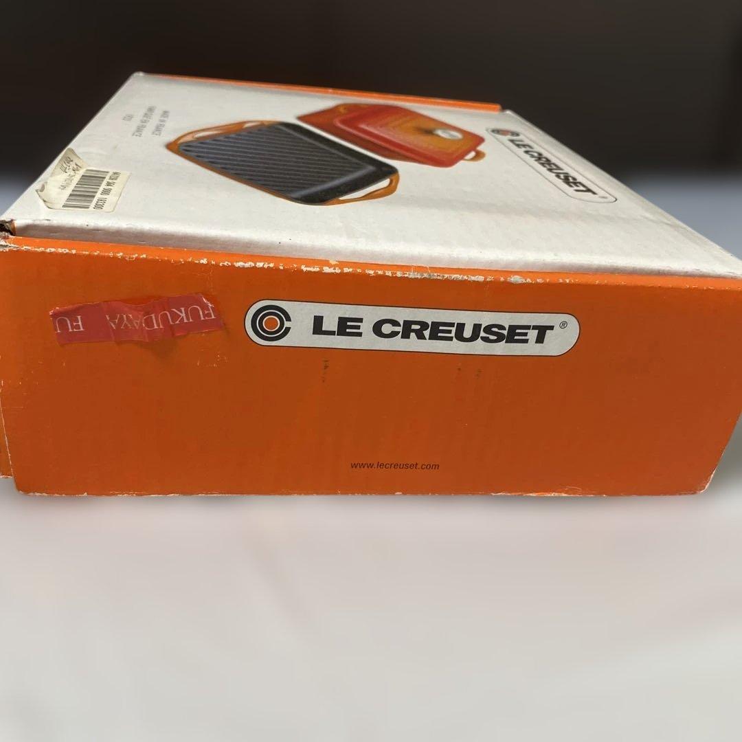 ル・クルーゼ(LE CREUSET) ココット・スクエア　24cm 蒸し網付