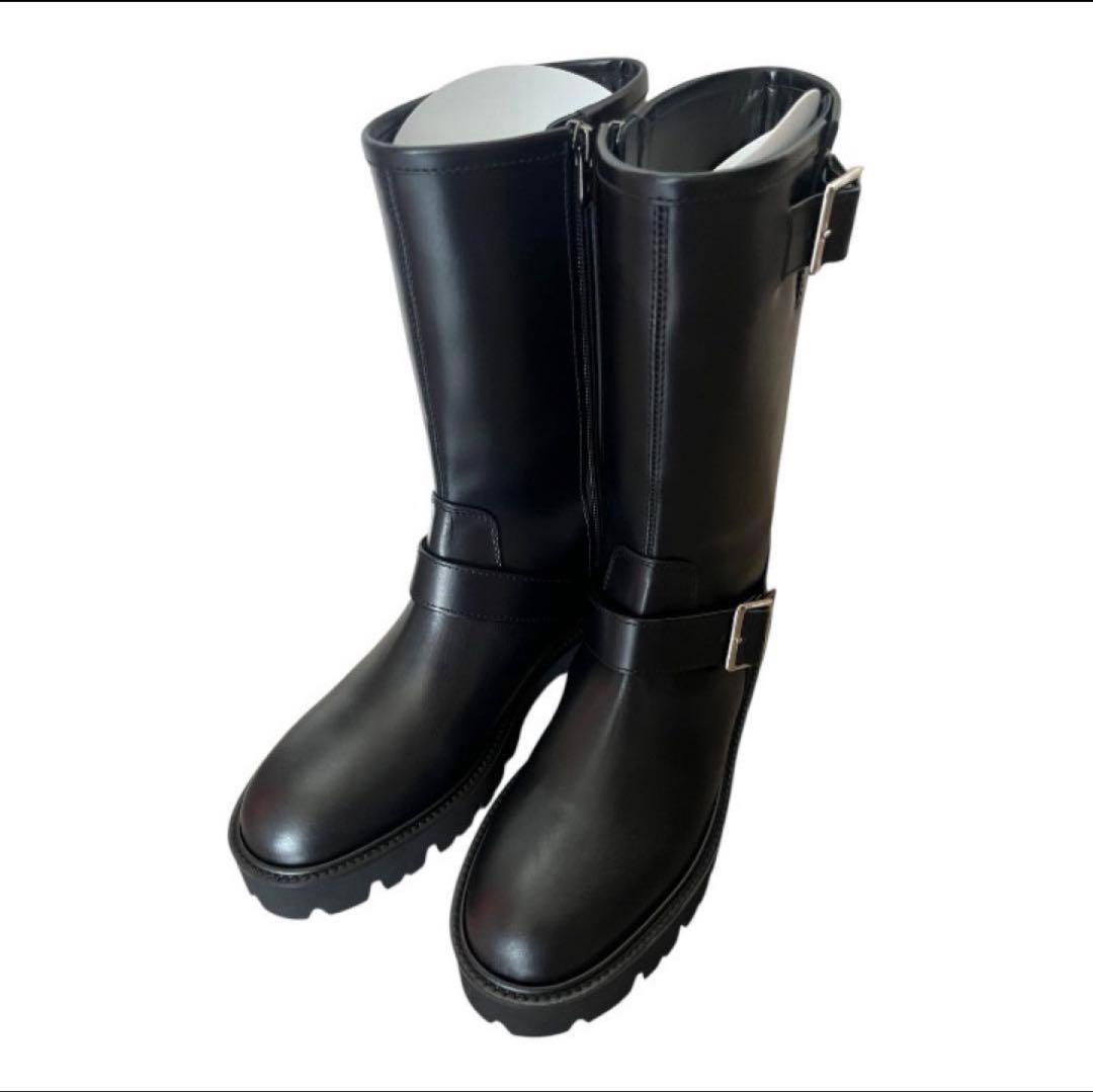 【未着用】NANA×銀座かねまつコラボ エンジニアブーツ 24cm 大崎ナナ