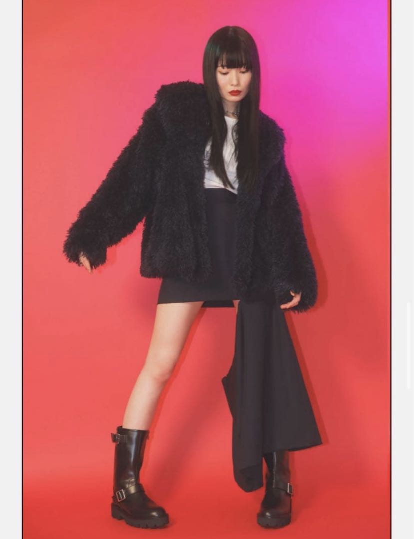 【未着用】NANA×銀座かねまつコラボ エンジニアブーツ 24cm 大崎ナナ