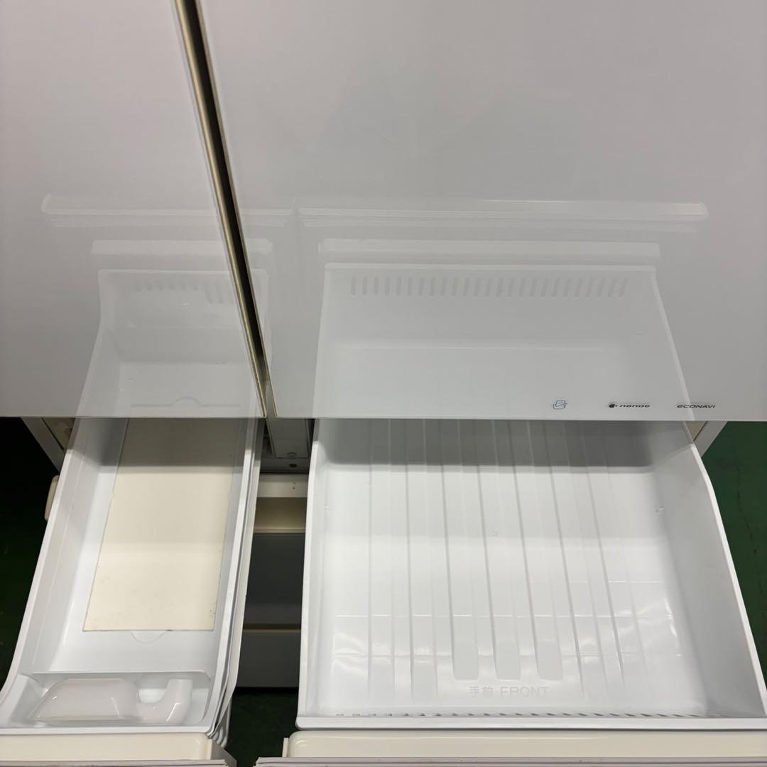 564 パナソニック　大型冷蔵庫　400L強　小型　家庭用　観音開き　自動製氷