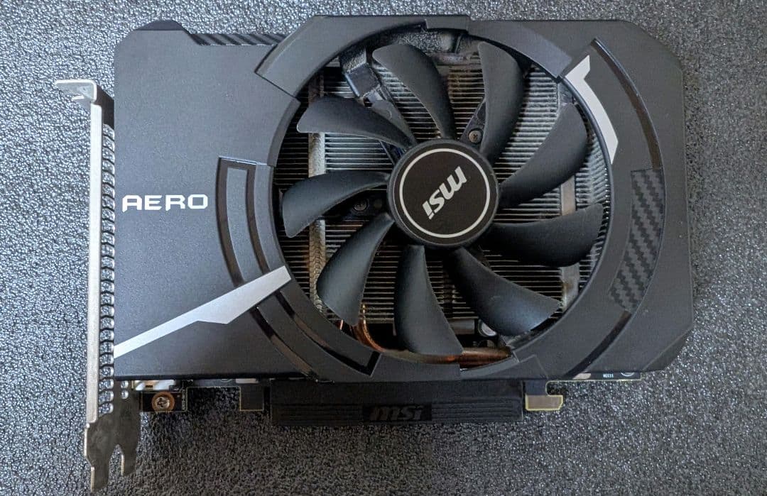 MSI AERO ITX GeForce RTX 2060 動作確認済み