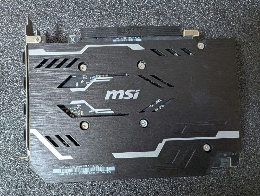 MSI AERO ITX GeForce RTX 2060 動作確認済み
