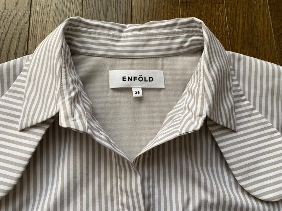 エンフォルド　ライトストライプ ツインシャツ