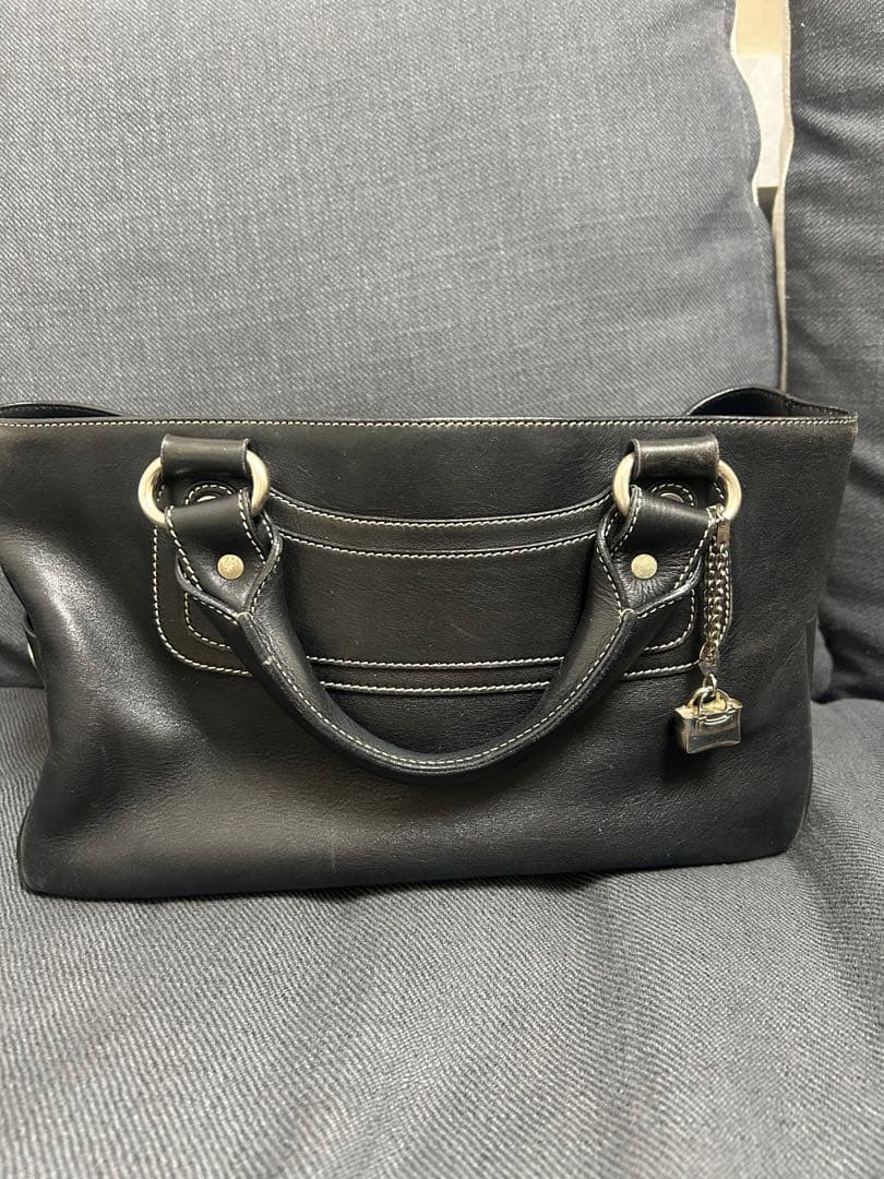 セリーヌ　Celine ブギーバッグ　黒　トリオンフ　チャーム付き