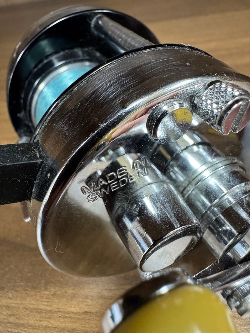 竹*一様 アブ1500C AIR クローム　アベイルスプール&マグブレーキ組み