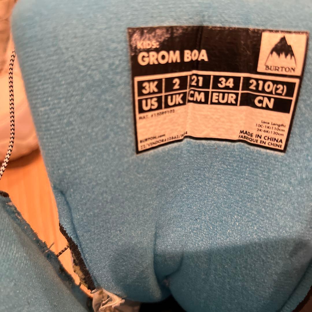 まーです　BURTON スノーボードとブーツセット