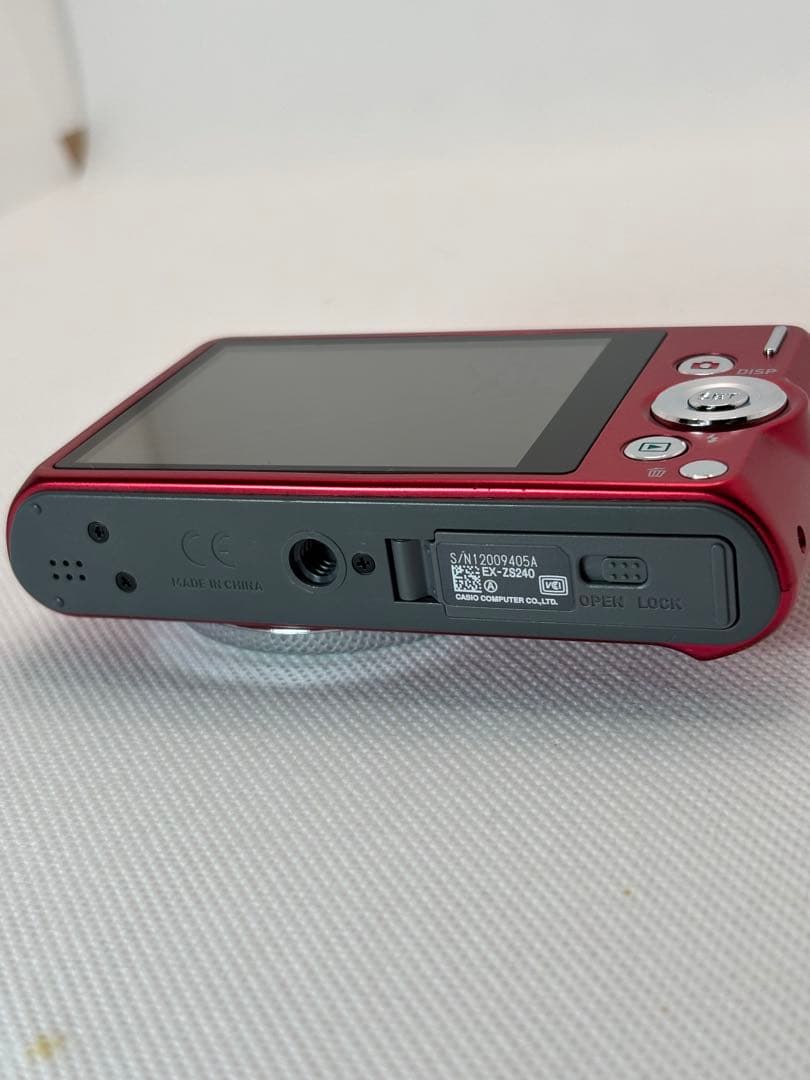 CASIO カシオ EXILIM EX-ZS240 レッド