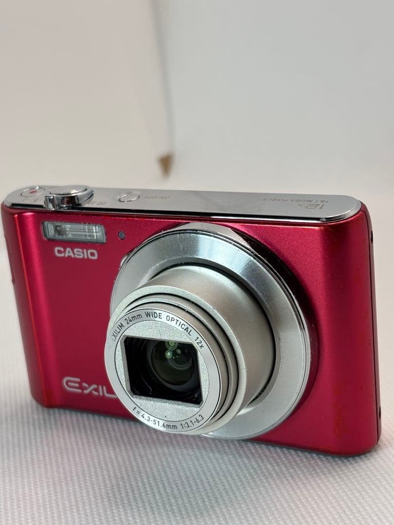 CASIO カシオ EXILIM EX-ZS240 レッド