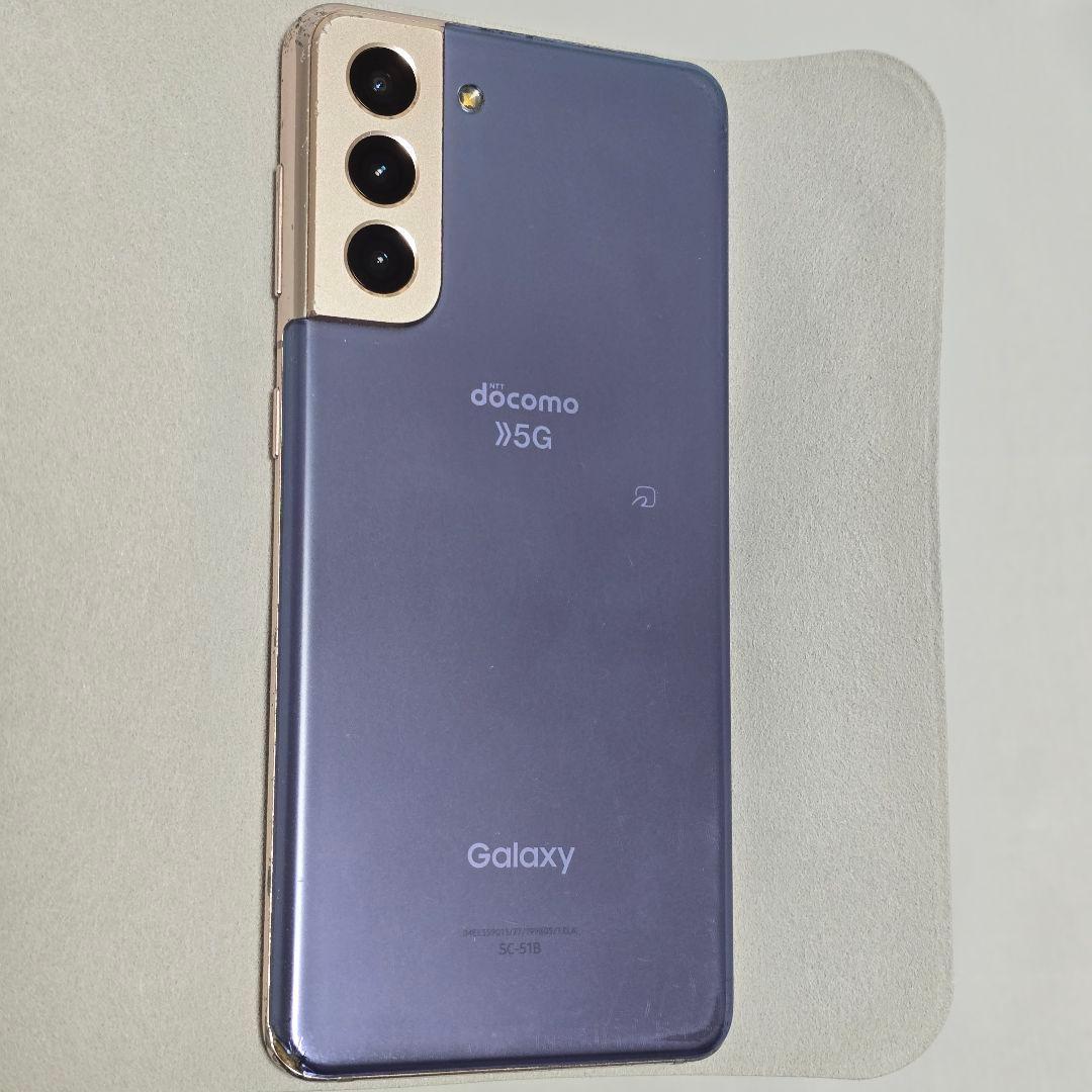 Galaxy S21【液晶傷なし/付属品完備】SIMフリー判定○ ドコモ 国内版