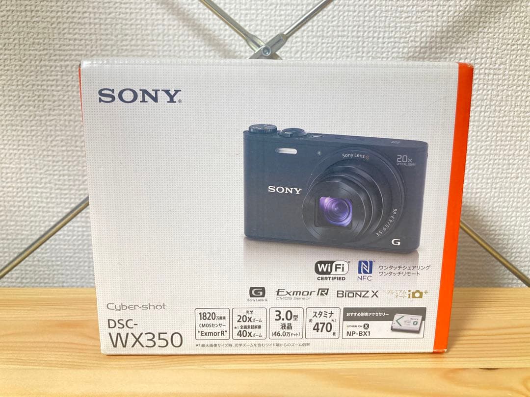☆良品！ SONY Cyber-shot DSC-WX350 コンデジ デジカメ