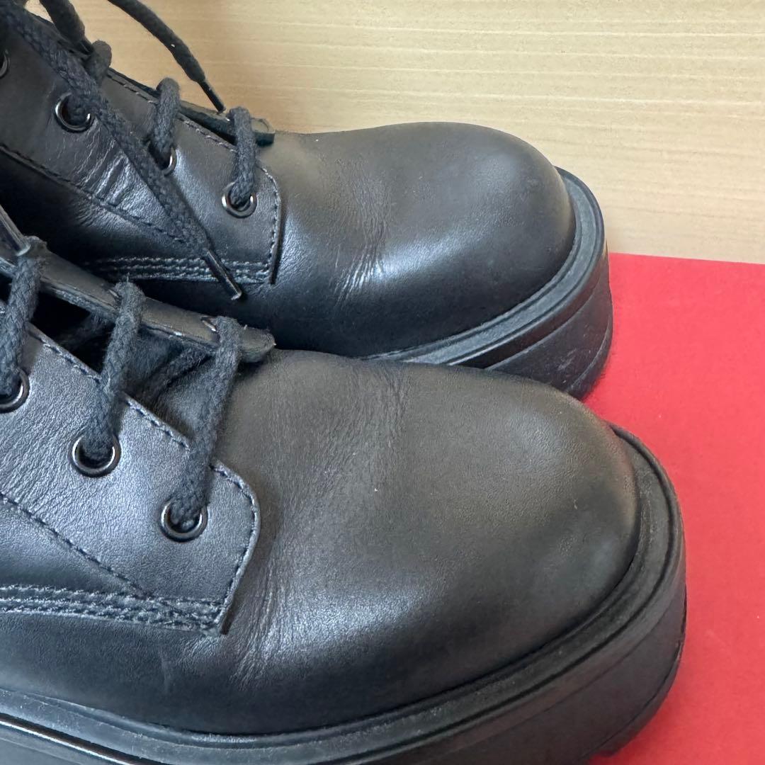 valentino ヴァレンティノ　Vロゴ　厚底　レースアップブーツ