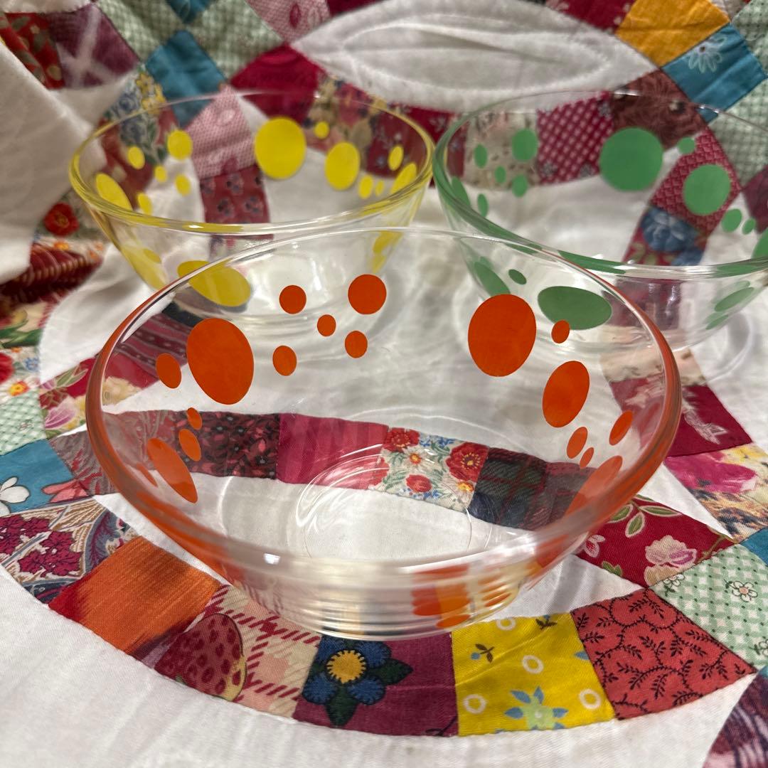 フェデラルfederalアンティークドットボウル