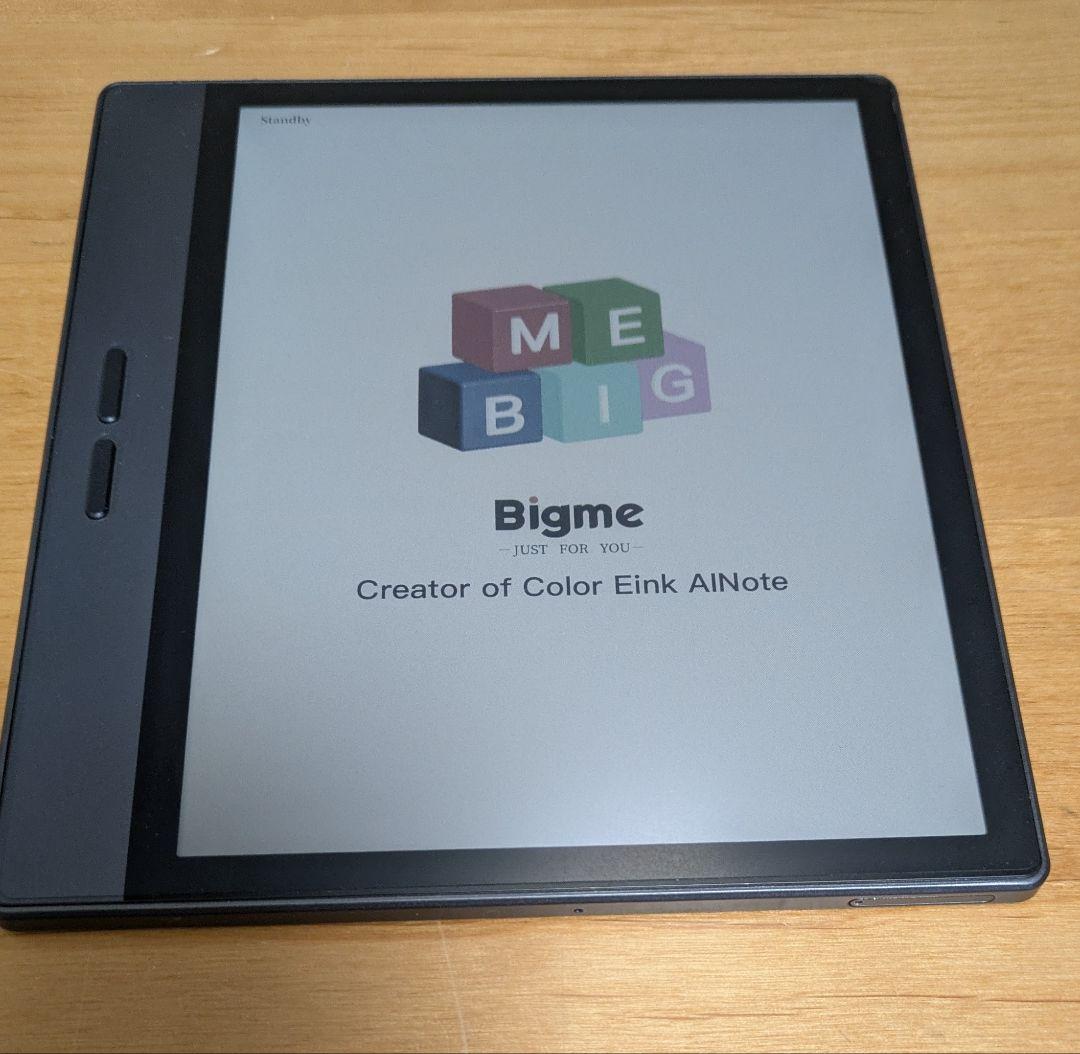 bigme b7　7インチ カラー電子ペーパー タブレット