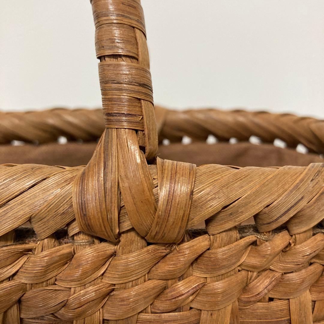 山葡萄かごバック　トマト