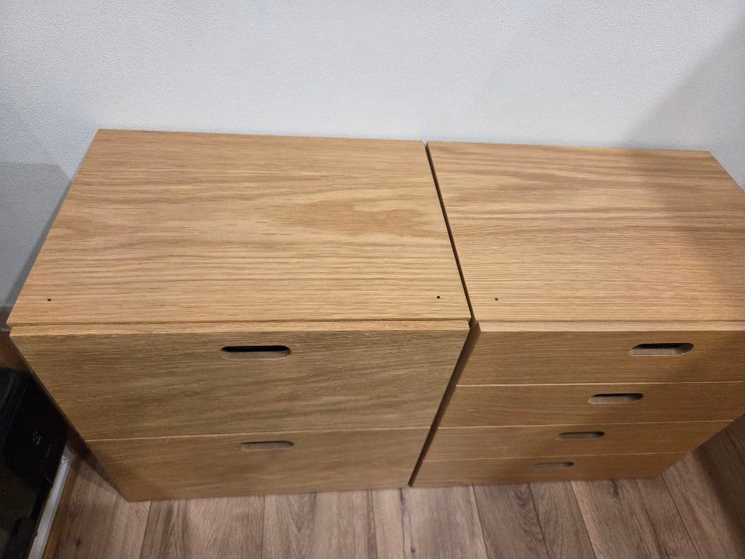 無印良品　スタッキングチェスト　引き出しセット