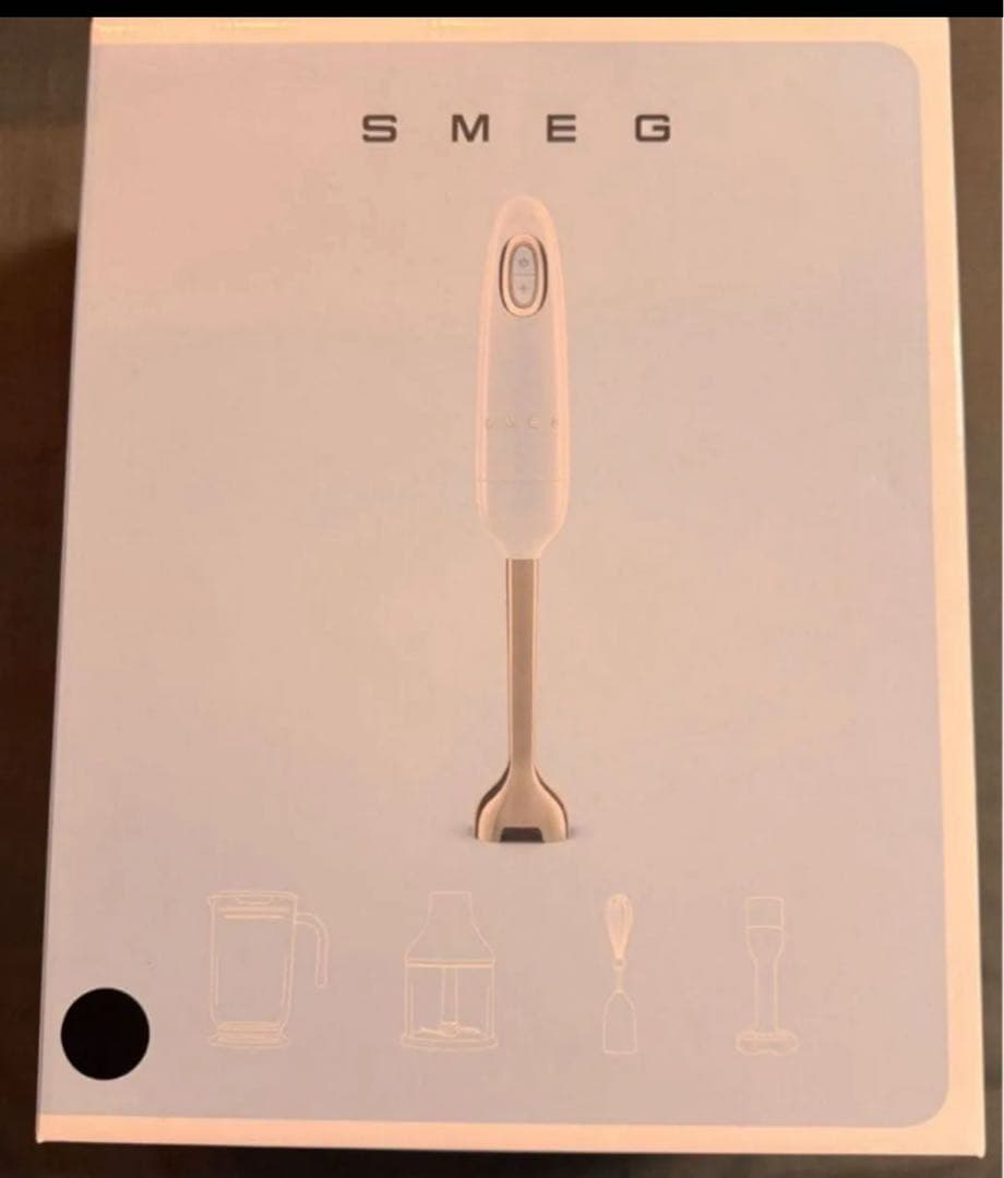 半額以下！新品未使用SMEG☆スメッグ ハンドブレンダー ブラック