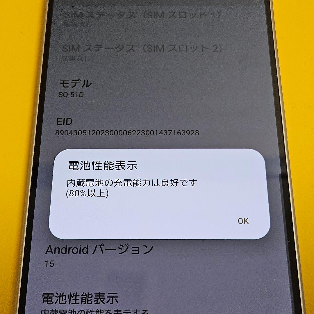 SONY Xperia 1 V SO-51D｜24時間以内発送#107