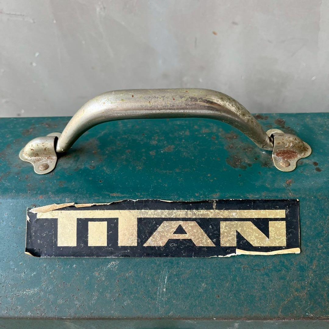 【USA vintage】70年代　工具箱　ツールボックス　アメリカ　ビンテージ