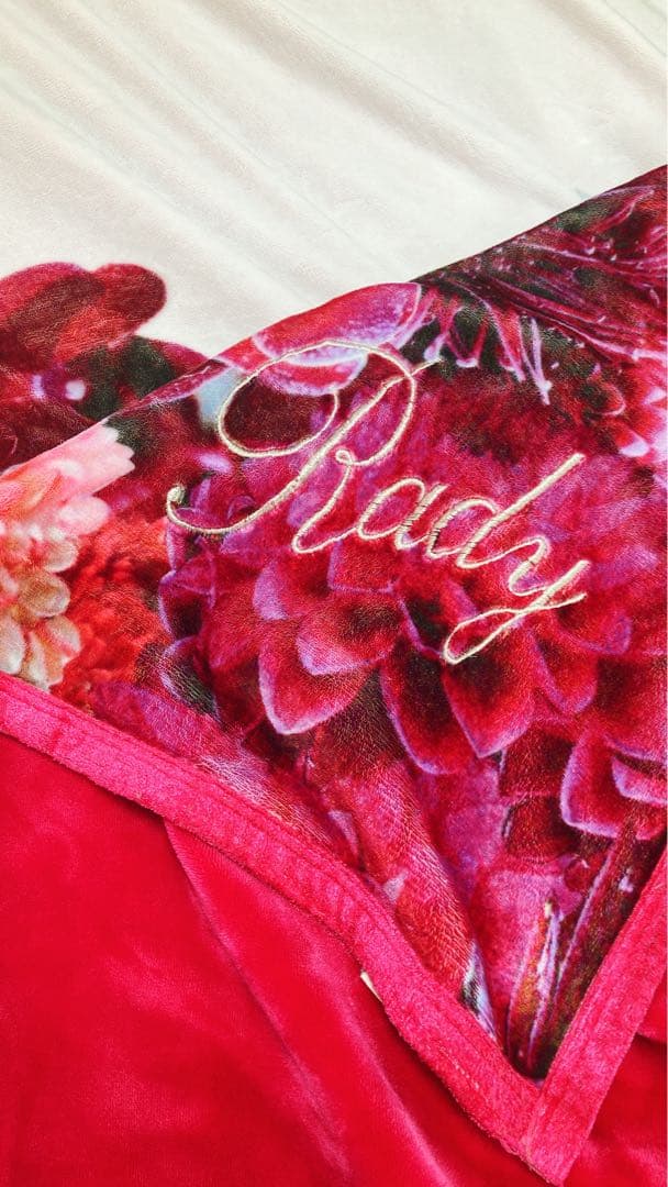 Rady♡リゾートフラワー柄毛布