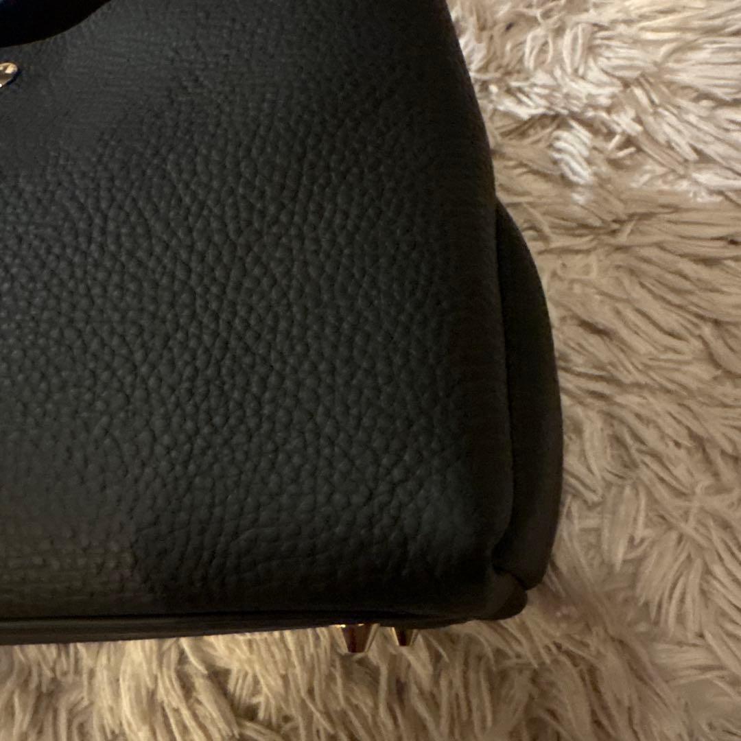 ヘイニ　マロエ　ブラック　ショルダー付き　HAYNI Marollet 本革