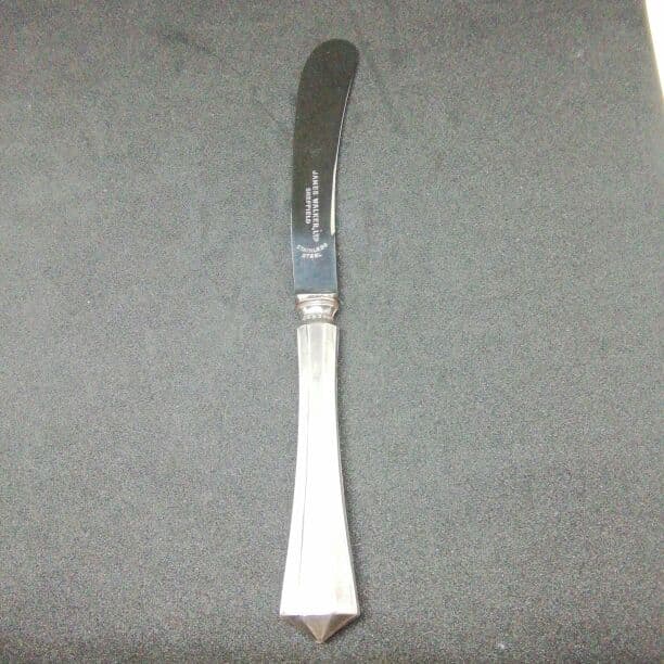 アンティークティーナイフ6本セットスターリングシルバー＆ステンレス1929年