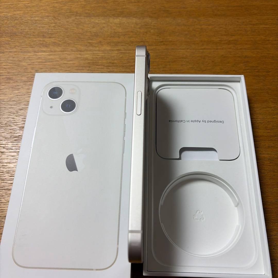 極美品！ iPhone13 128GB スターライト