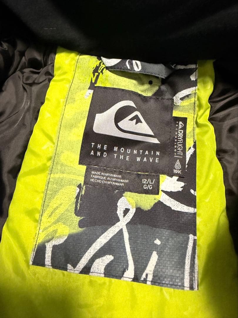 新品 クイックシルバー キッズ スノー ウェア 150cm