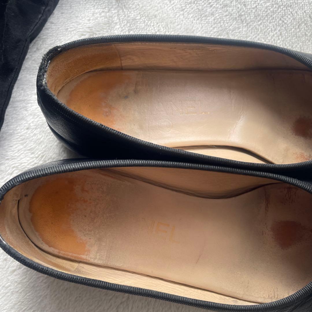 CHANEL バレエシューズ バレリーナ　22.5