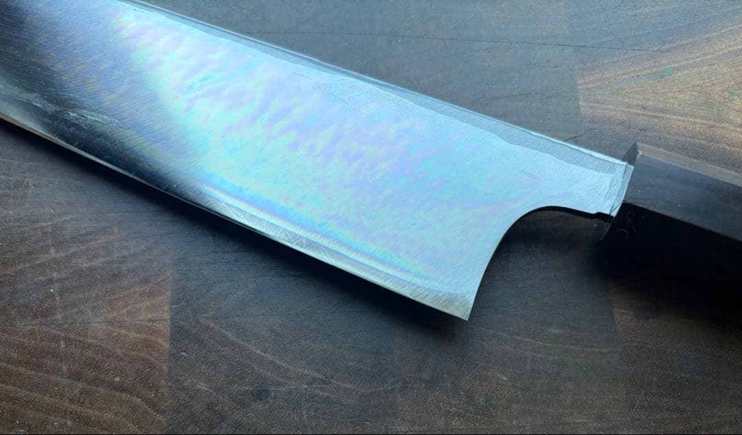 堺打刃物　切付　和牛刀　240mm 包丁　白鋼　和包丁　片刃　本職　和食