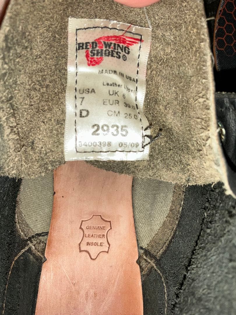 b*d様 RED WING レッドウィング ラインマンブーツ 2935 7D