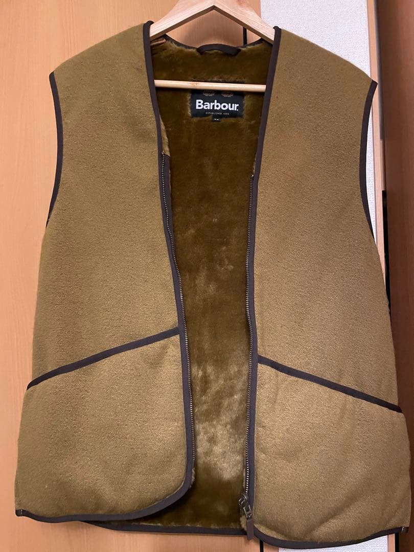 Barbour フリースベスト 40