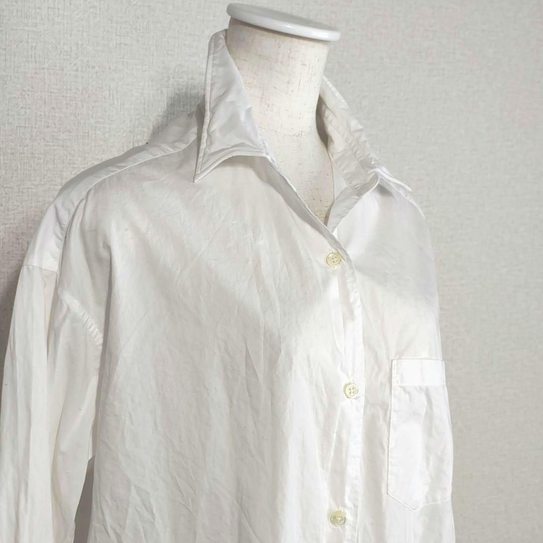 美品 MUSE de Deuxieme Classe ワイヤーウォッシュシャツ