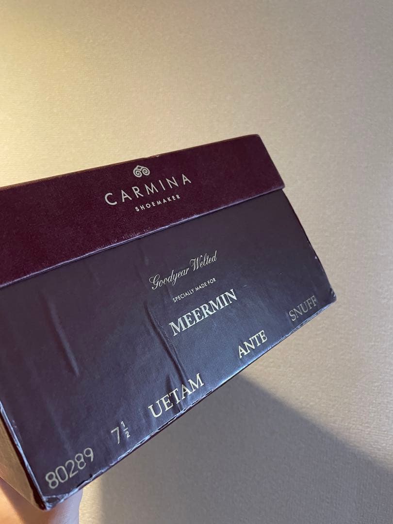 カルミナ　7ハーフ　シューツリー付属