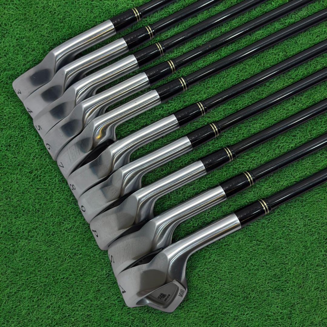 美品 名器 プロギア データ811 10本 アイアンセット 右打ち