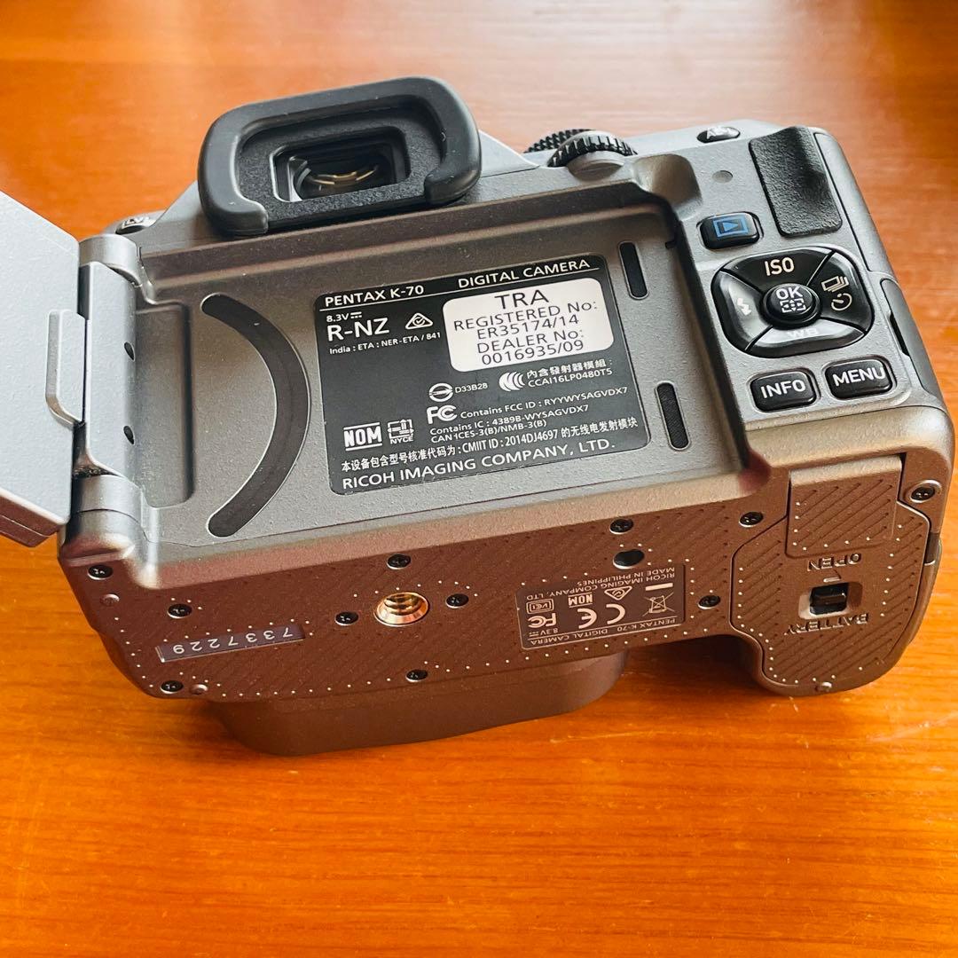 PENTAX ペンタックス K-70 18-135WRキット 実用中古良品