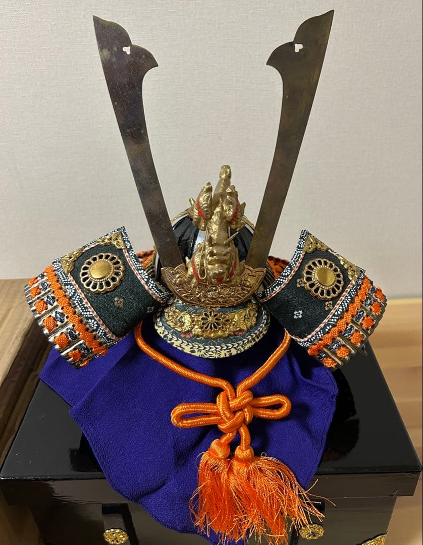 アンティーク　五月人形　兜飾り