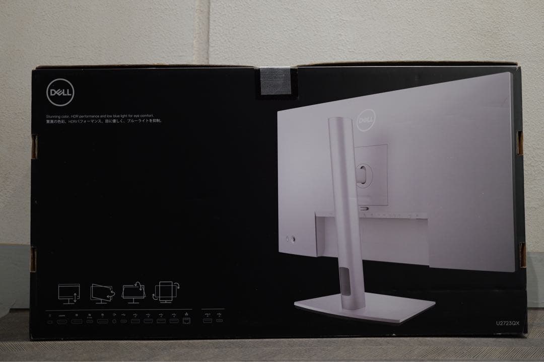 Dell U2723QX 27インチ 4K USB-C モニター U2723QE
