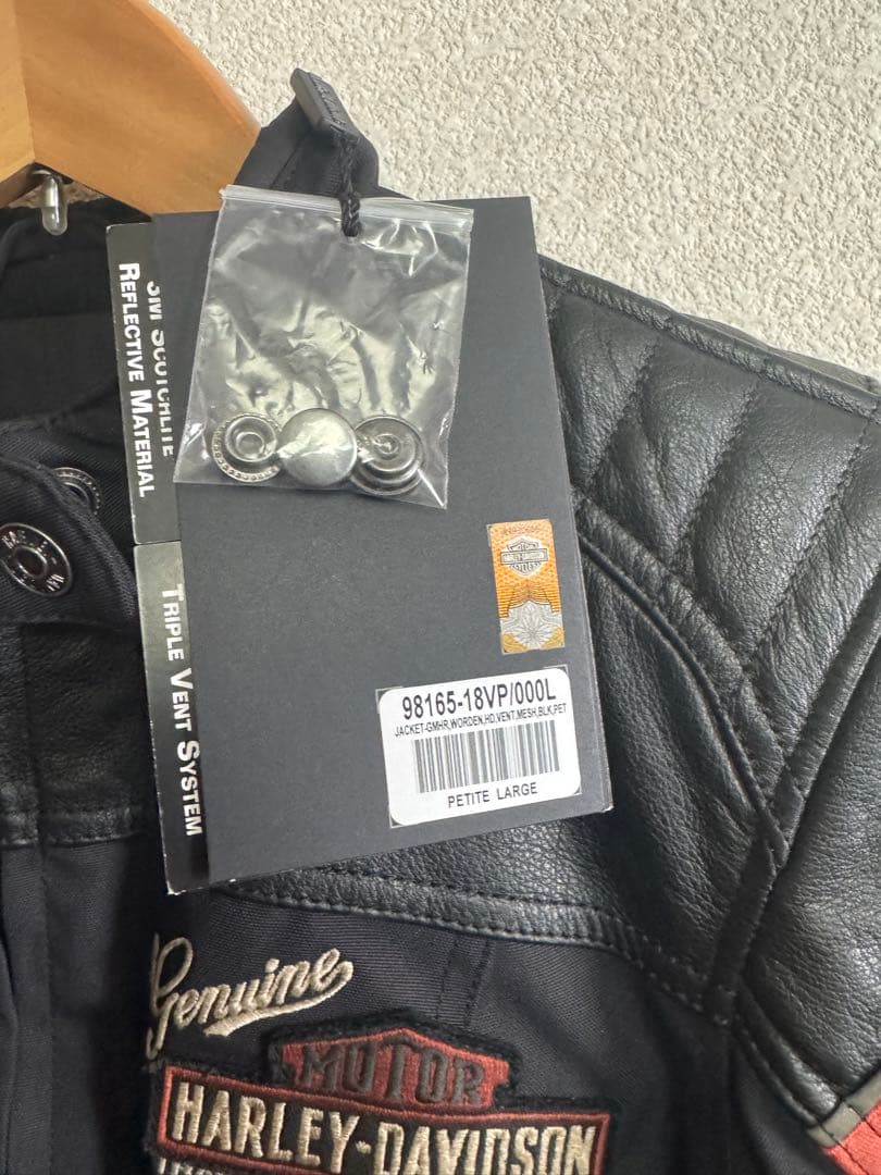 ハーレー FXRG（R）トリプルベントシステムワーデン・ライディングジャケット