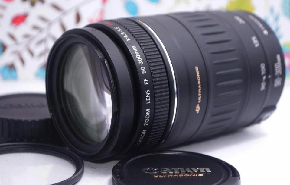 ★美品★一眼用 超迫力望遠レンズ キヤノン EF90-300mm Canon