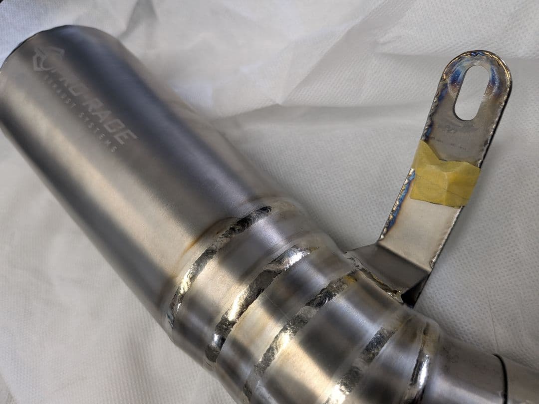 PRO-RACE S1000RR R 21-23 スリップオン マフラー チタン