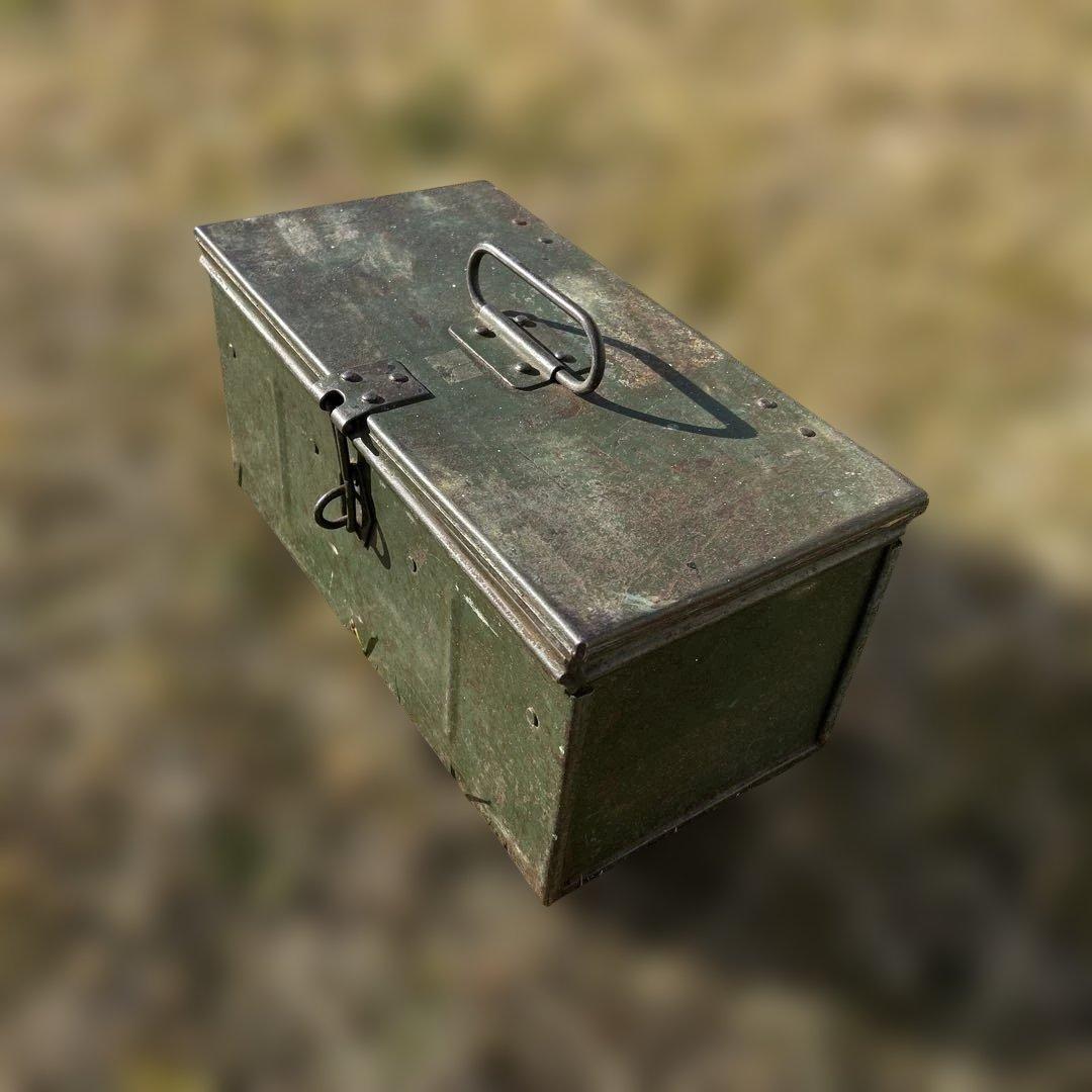 フランス　アンティーク　ツールボックス