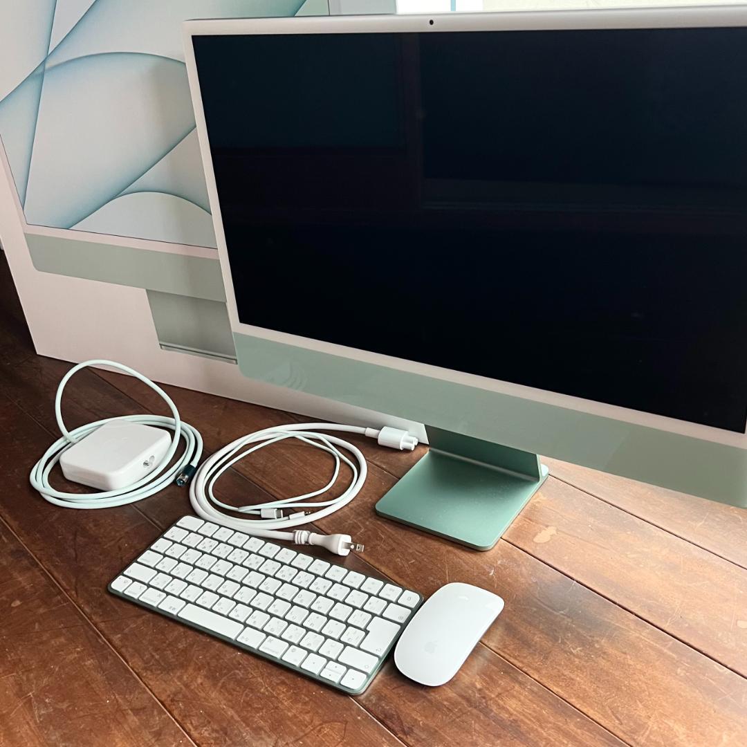 Macデスクトップ iMac 24-inch M1 2021 Apple 8GB 256GB PC