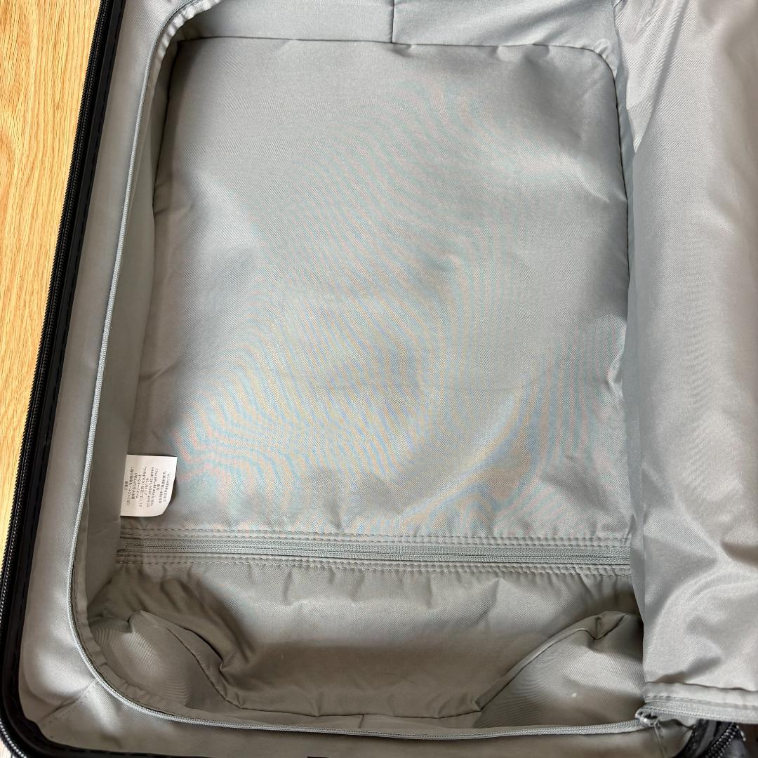 無印良品バーを自由に調節できる　ハードキャリーケース（３６Ｌ）