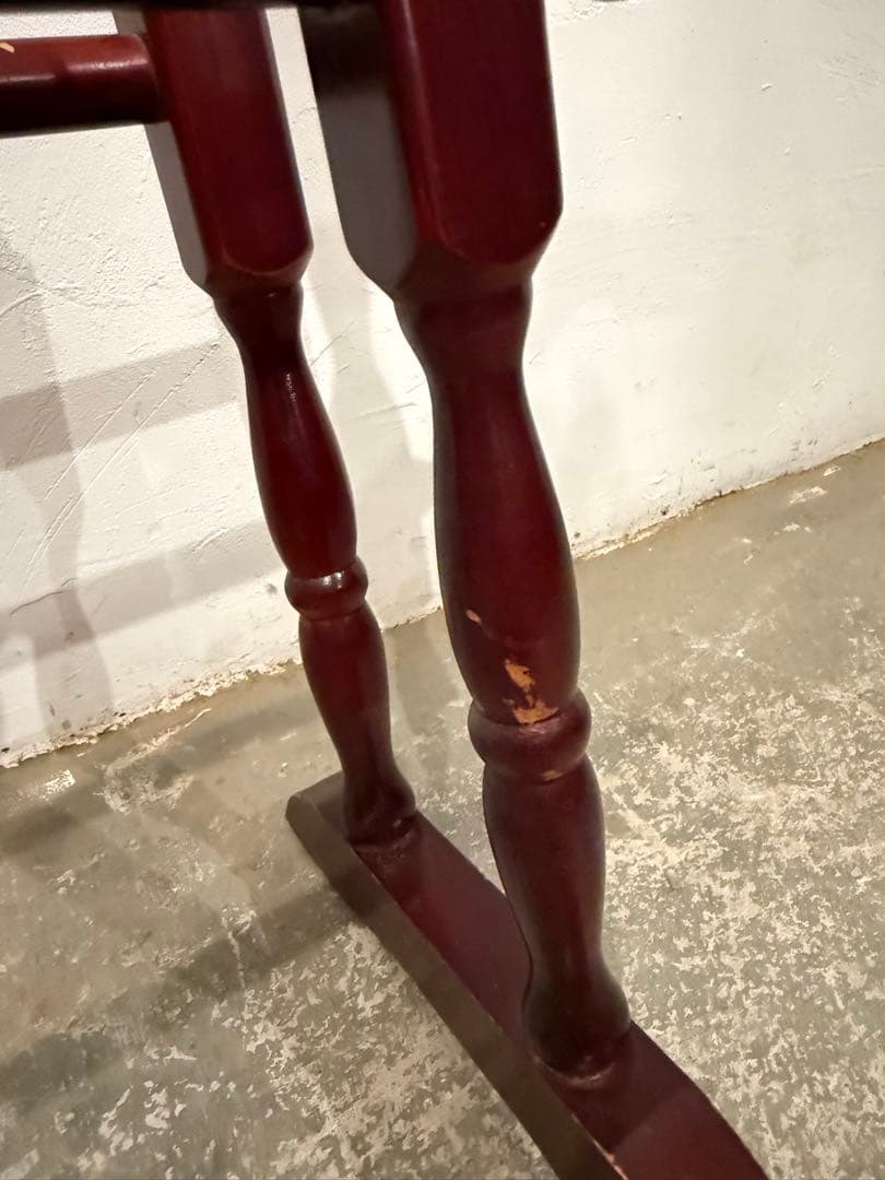 年末年始saleビンテージ　ペイント　木製タオルハンガー　アンティーク