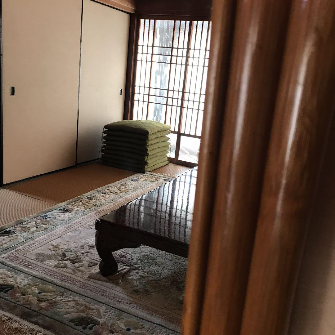 ラタン　ミラー　壁掛け　鏡　籐　姿見　スリッパラック付