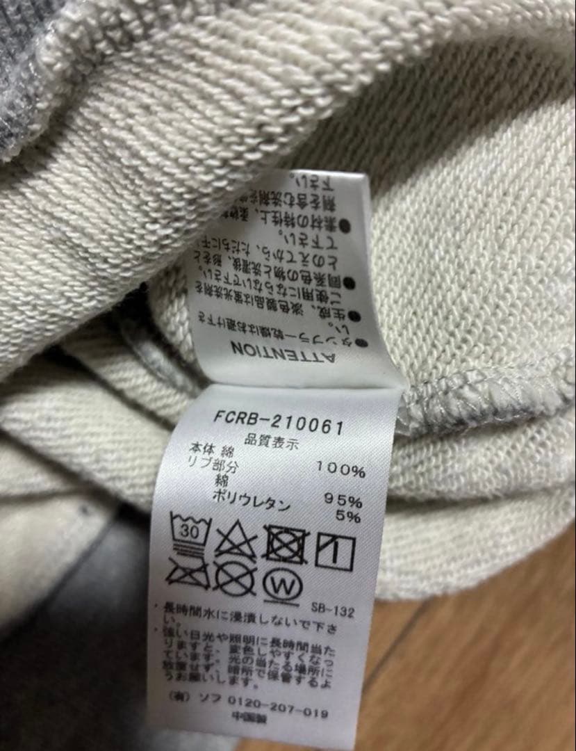 F.C.Real Bristol グレー スウェット M